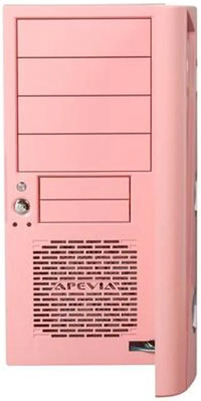 Alt view image 4 of 11 - APEVIA X-CRUISER2-PK Pink SECC Steel ATX Mid Tower Computer Case