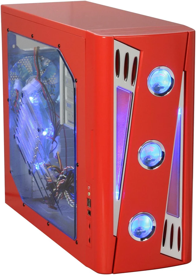 APEVIA X-CRUISER2-RD Red Computer Case - Newegg.com