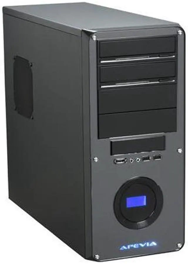 Main image of APEVIA X-DREAMER3 X-DMR3-NW-BK/450 Black metal ATX Mid Tower Computer Case 450W Power Supply