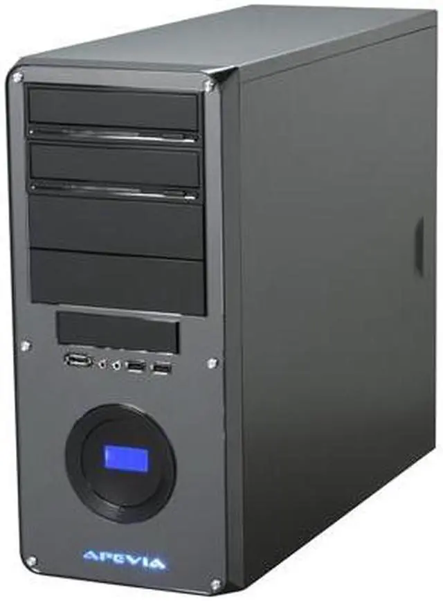 Alt view image 3 of 9 - APEVIA X-DREAMER3 X-DMR3-NW-BK/450 Black metal ATX Mid Tower Computer Case 450W Power Supply