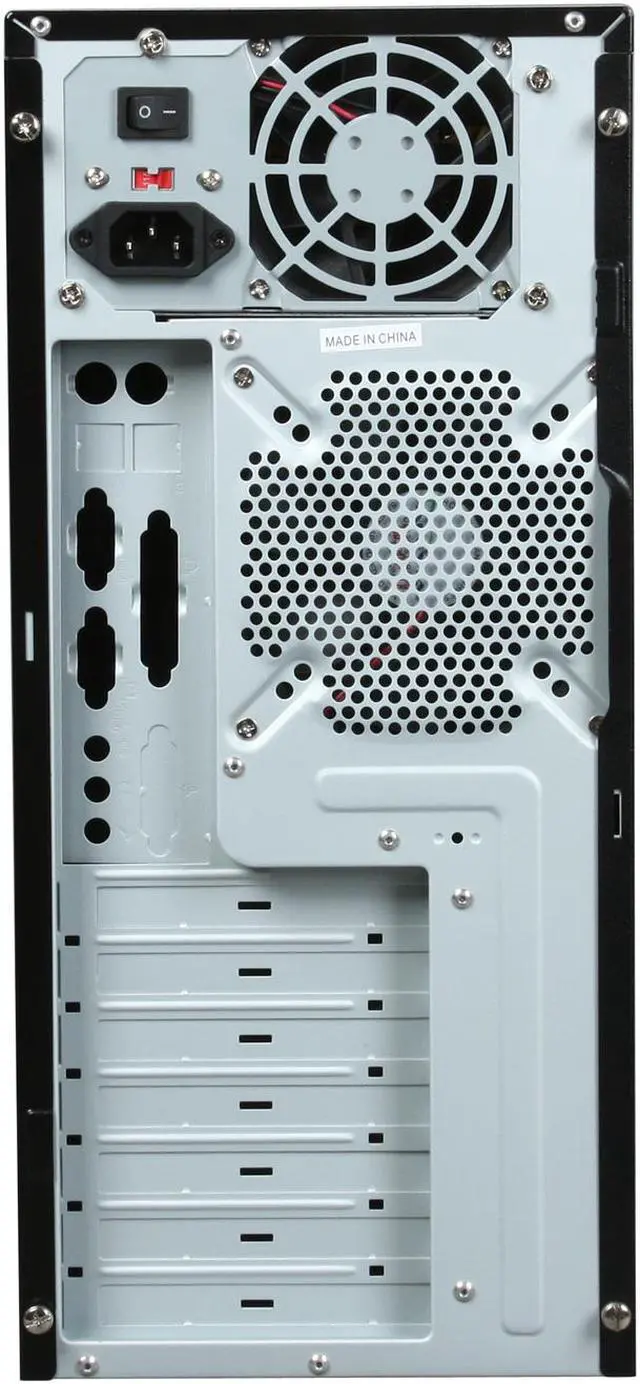 Alt view image 8 of 9 - APEVIA X-DREAMER3 X-DMR3-NW-BK/450 Black metal ATX Mid Tower Computer Case 450W Power Supply