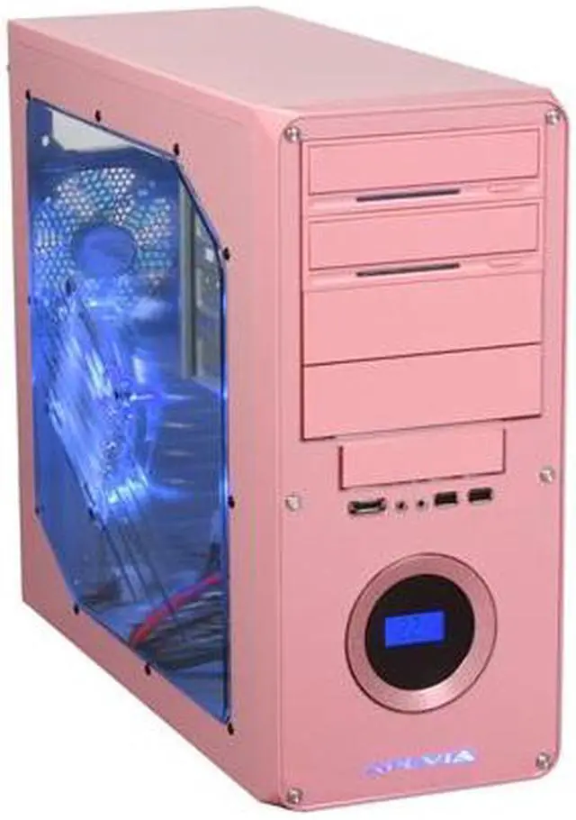 Main image of APEVIA X-DREAMER3-PK Pink Metal ATX Mid Tower Computer Case
