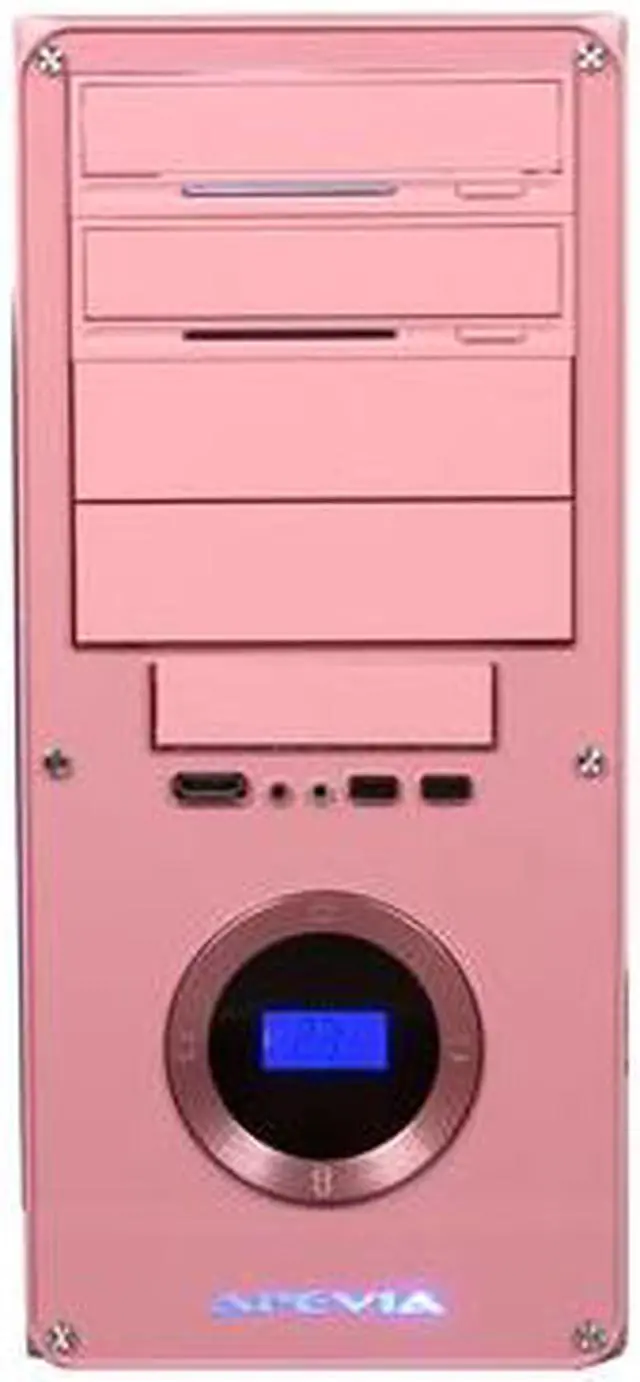 Alt view image 2 of 9 - APEVIA X-DREAMER3-PK Pink Metal ATX Mid Tower Computer Case