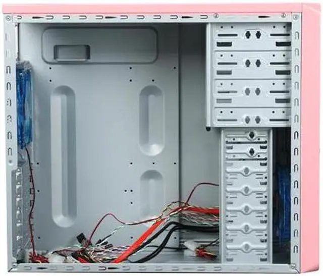 Alt view image 6 of 9 - APEVIA X-DREAMER3-PK Pink Metal ATX Mid Tower Computer Case