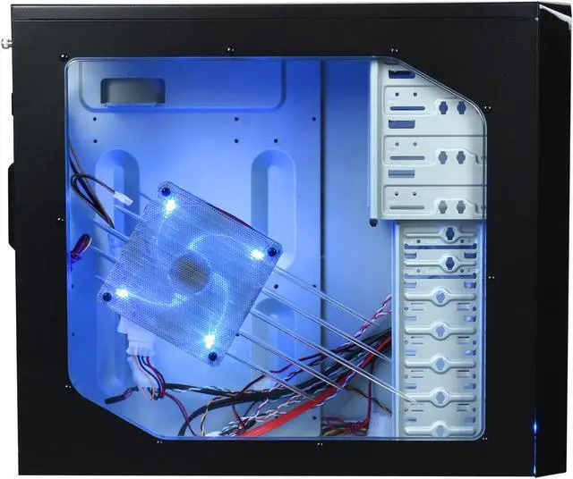 Alt view image 4 of 9 - APEVIA X-DREAMER3-BK Black Metal ATX Mid Tower Computer Case