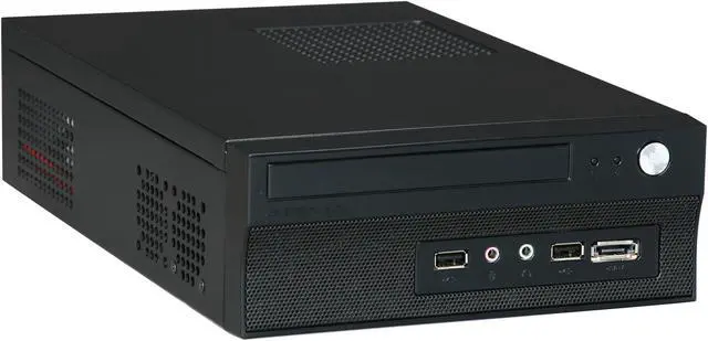 Main image of APEVIA X-FIT-100 Black Steel Mini-ITX Tower Computer Case 250W Power Supply