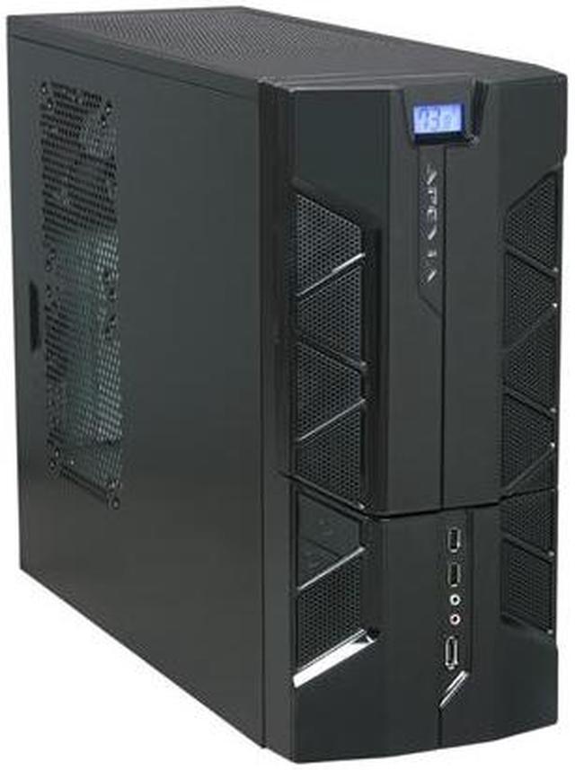 Main image of APEVIA X-PLORER2 Series X-PLOR2-NW-BK/450 Black Steel ATX Mid Tower Computer Case 450W Power Supply