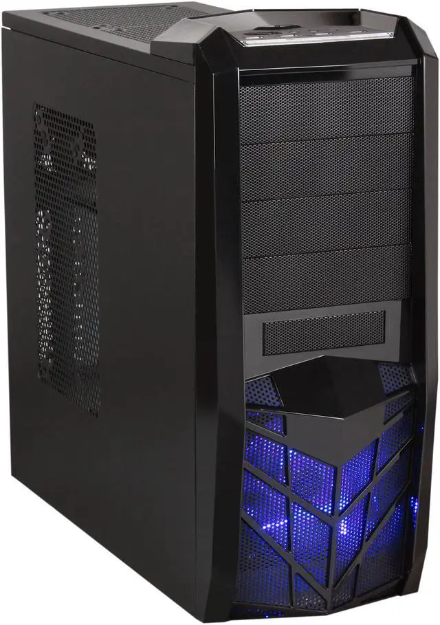 Main image of APEVIA X-TROOPER Series X-TRP-NW-BK/450 Black Steel ATX Mid Tower Computer Case 450W Power Supply