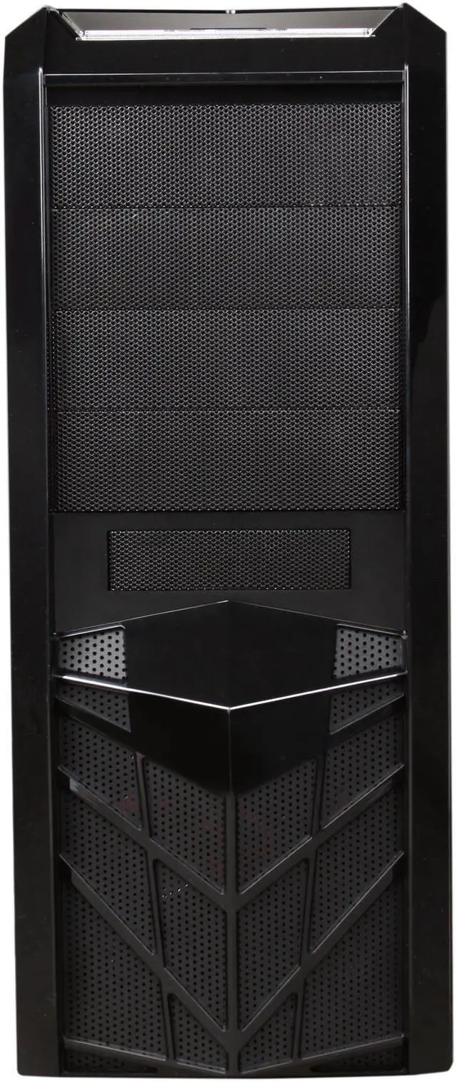 Alt view image 2 of 10 - APEVIA X-TROOPER Series X-TRP-RD Black / Red Steel ATX Mid Tower Computer Case
