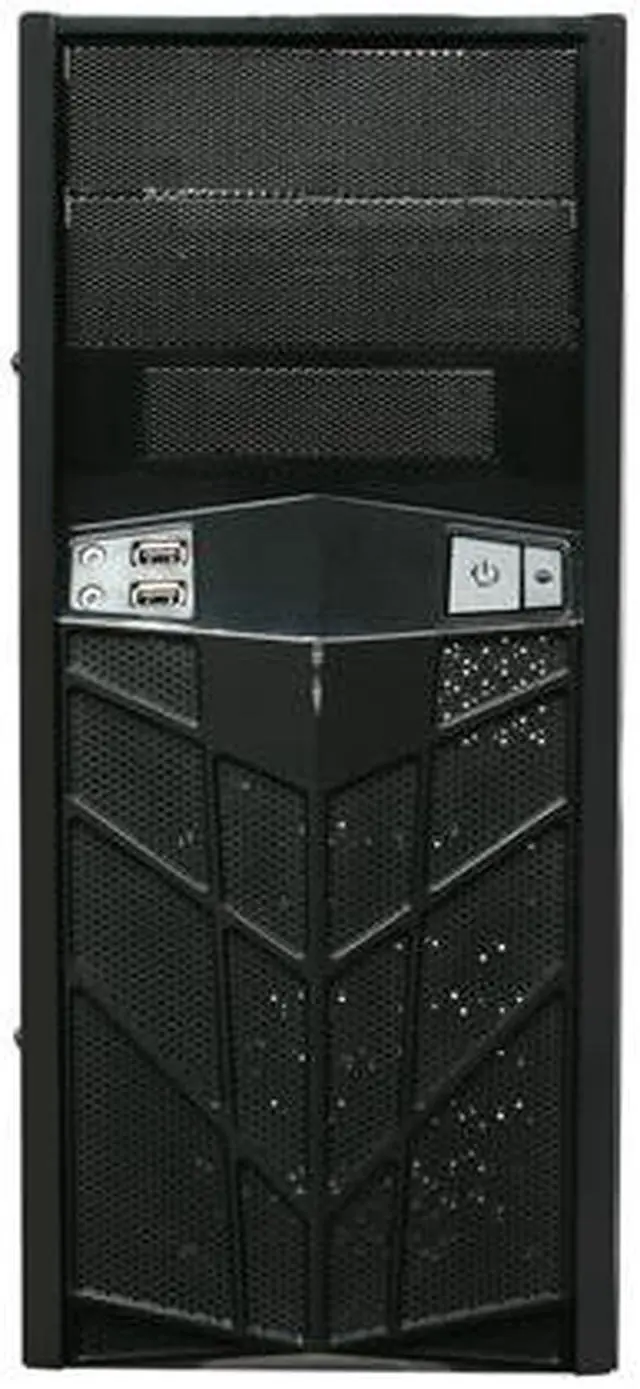 Alt view image 2 of 8 - APEVIA X-TROOPER Junior Series X-TRPJR-BK Black  Steel Micro ATX Mid Tower Computer Case  w/ Side Window