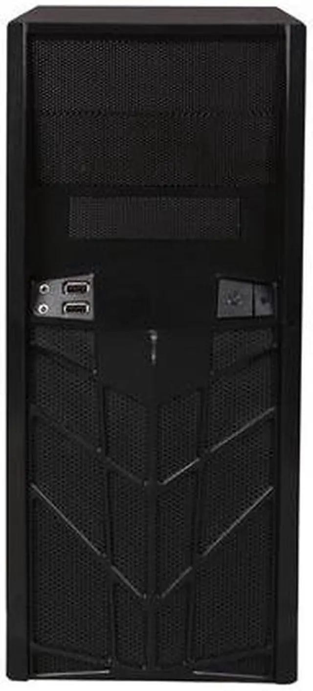 Alt view image 2 of 9 - APEVIA X-TROOPER Junior Series X-TRPJR-NW-BK Black Steel Micro ATX Mid Tower Computer Case