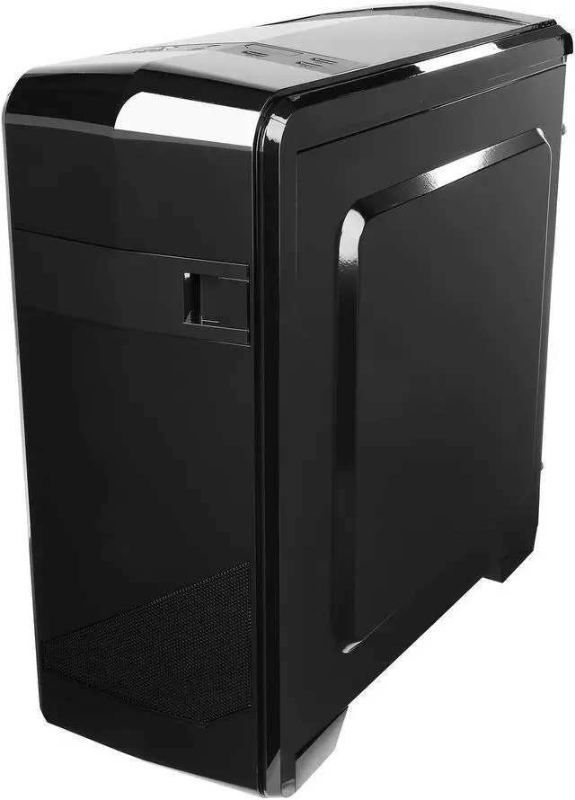 Alt view image 4 of 11 - APEVIA X-QTIS-BK Black SECC Micro ATX / ITX / Mini ITX Computer Case