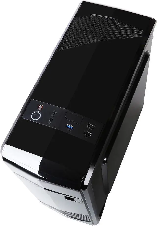 Alt view image 5 of 11 - APEVIA X-QTIS-BK Black SECC Micro ATX / ITX / Mini ITX Computer Case