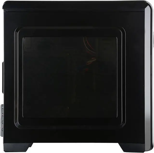 Alt view image 6 of 11 - APEVIA X-QTIS-BK Black SECC Micro ATX / ITX / Mini ITX Computer Case