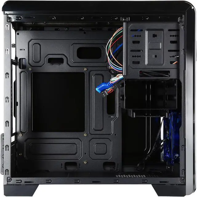 Alt view image 8 of 11 - APEVIA X-QTIS-BK Black SECC Micro ATX / ITX / Mini ITX Computer Case