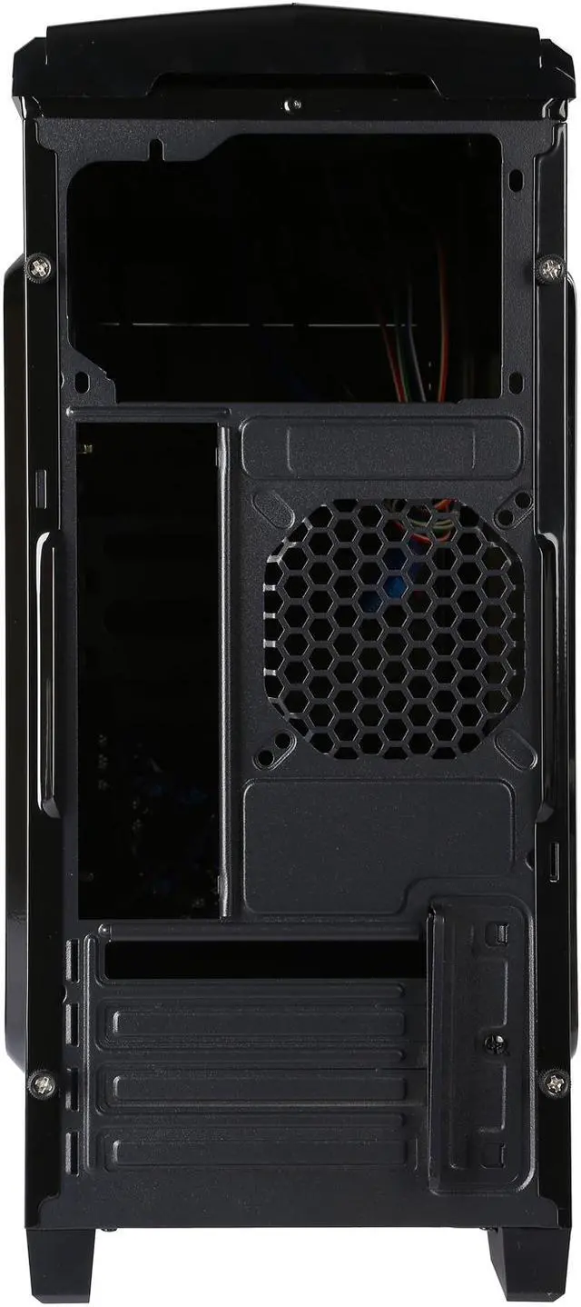 Alt view image 10 of 11 - APEVIA X-QTIS-BK Black SECC Micro ATX / ITX / Mini ITX Computer Case