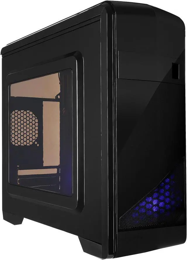 Alt view image 2 of 11 - APEVIA X-QTIS-BK Black SECC Micro ATX / ITX / Mini ITX Computer Case