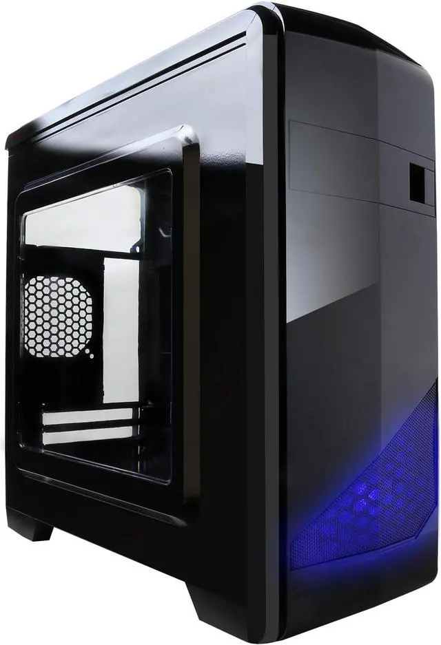 Main image of APEVIA X-QTIS-BK Black SECC Micro ATX / ITX / Mini ITX Computer Case