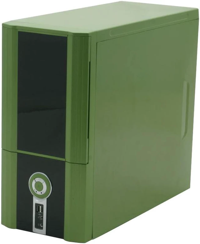 POWMAX 702 MATRIX CP702-5 Green Computer Case - Newegg.com