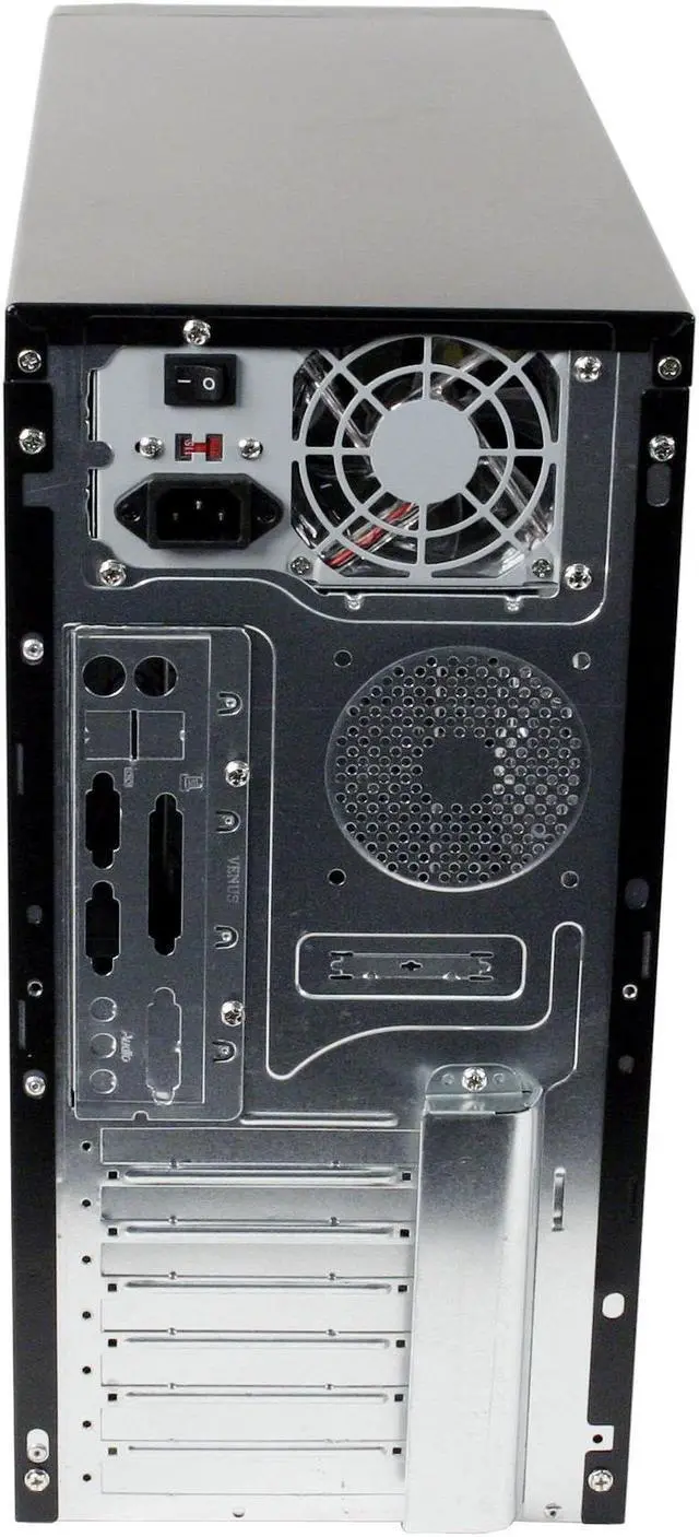 Alt view image 10 of 15 - POWMAX 702 MATRIX CP702-7 Black Steel ATX Mid Tower Computer Case 450W Power Supply