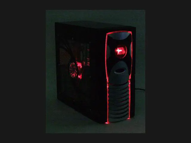 Alt view image 13 of 17 - POWMAX 519 XMAN CPXMAN-02 Black All Metal Construction (SGCC) ATX Mid Tower Computer Case 480W Power Supply