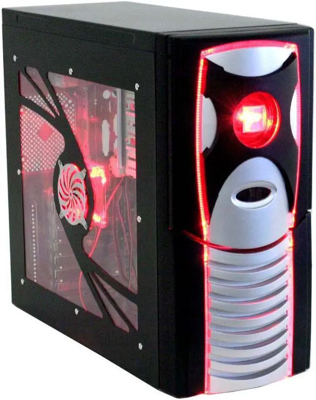 Main image of POWMAX 519 XMAN CPXMAN-02 Black All Metal Construction (SGCC) ATX Mid Tower Computer Case 480W Power Supply