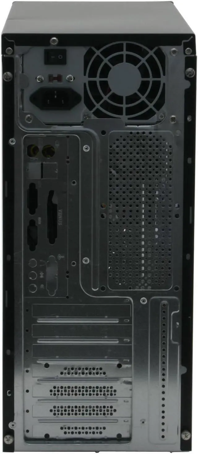 Alt view image 7 of 16 - POWMAX DEMON IV CPDEM-4 Black All Metal Construction (SGCC) ATX Mid Tower Computer Case 450W Power Supply