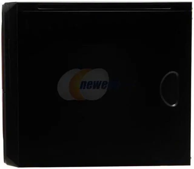 Alt view image 7 of 14 - POWMAX CP803-1 Black/Red All Metal Construction (SGCC) ATX Mid Tower Computer Case 450W Power Supply