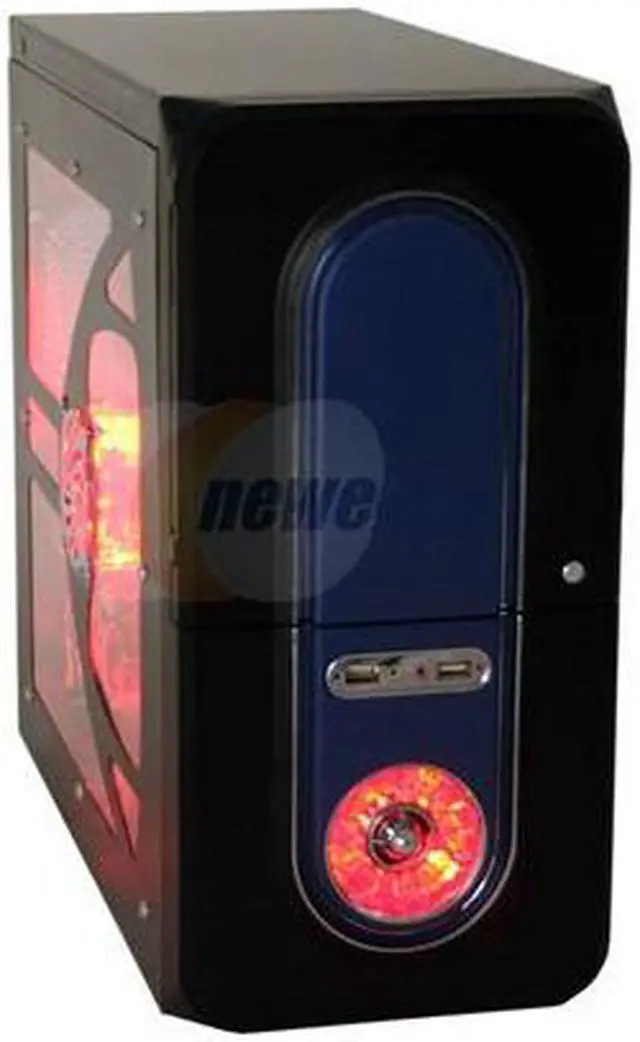 POWMAX CP803-2 Black/Blue Computer Case - Newegg.com