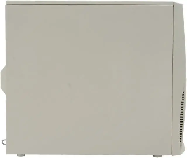 Alt view image 4 of 10 - POWMAX MM3800 Beige SGCC Steel Micro ATX Mini Tower Computer Case