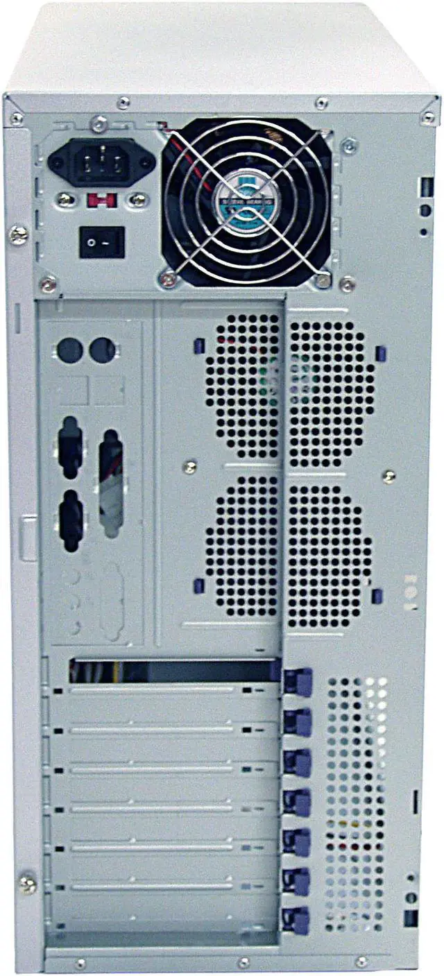 Alt view image 7 of 14 - NZXT GUARDIAN SIL Silver SECC STEEL ATX Mid Tower Computer Case 420 Watts PS2 ATX 12V Power Supply