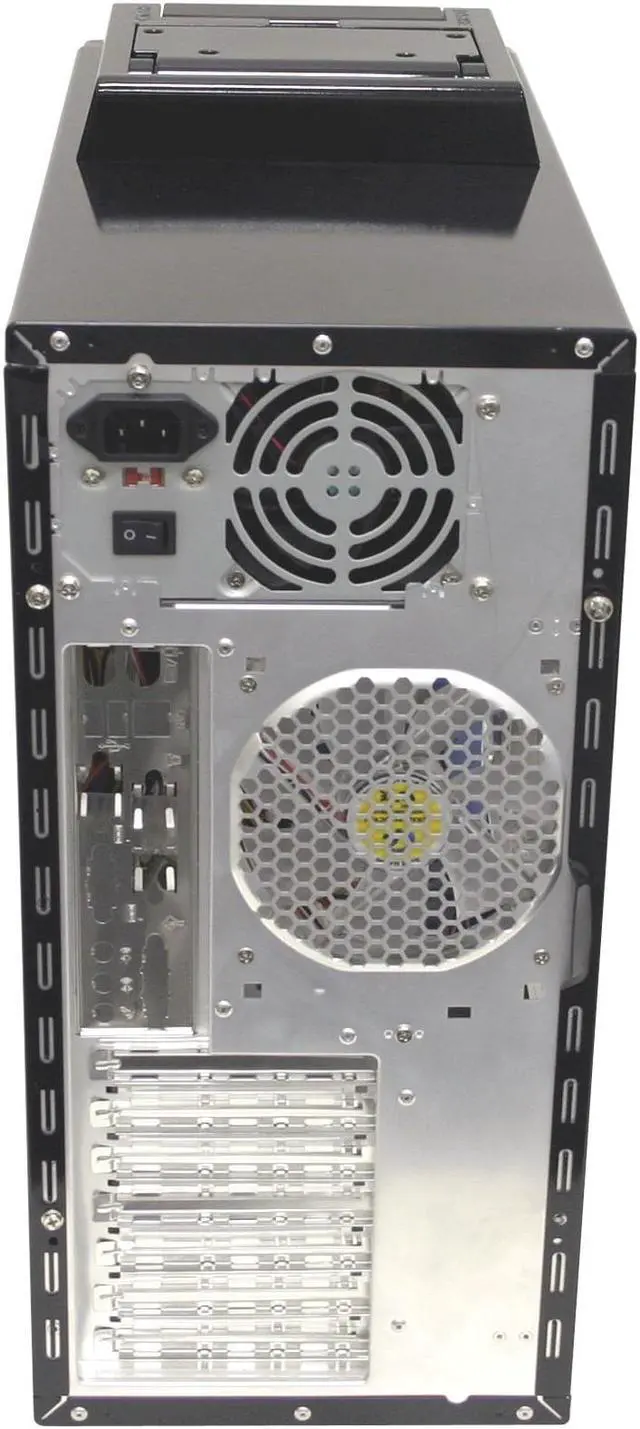 Alt view image 10 of 13 - NZXT NEMESIS ELITE BLK Black 1.0 mm ALUMINUM ATX Mid Tower Computer Case 400 WATT PS2 ATX 12V Power Supply