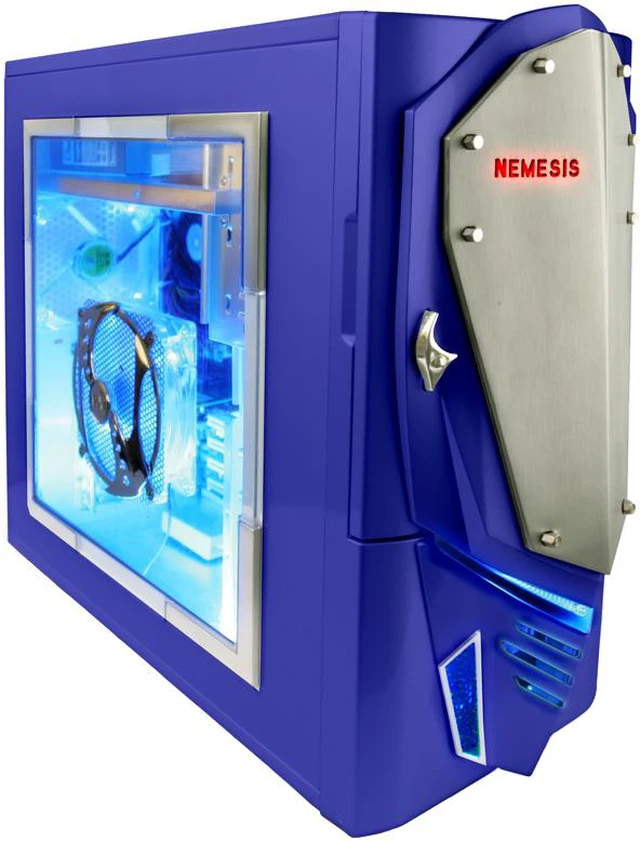 Powder Blue Computer Case NZXT NEMESIS Blue Computer Case - Newegg.com