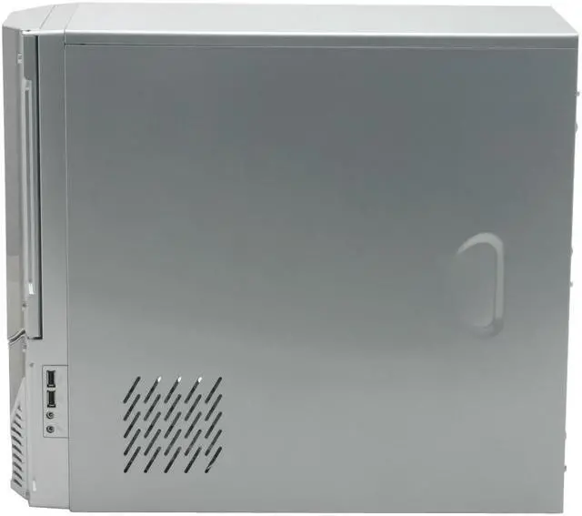 Alt view image 7 of 19 - NZXT TRINITY SLV Silver SECC Steel ATX Mid Tower Computer Case 400 WATT PS2 ATX 12V Power Supply