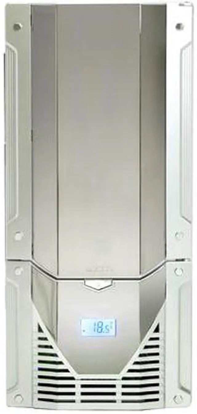 Alt view image 5 of 19 - NZXT TRINITY SLV Silver SECC Steel ATX Mid Tower Computer Case 400 WATT PS2 ATX 12V Power Supply