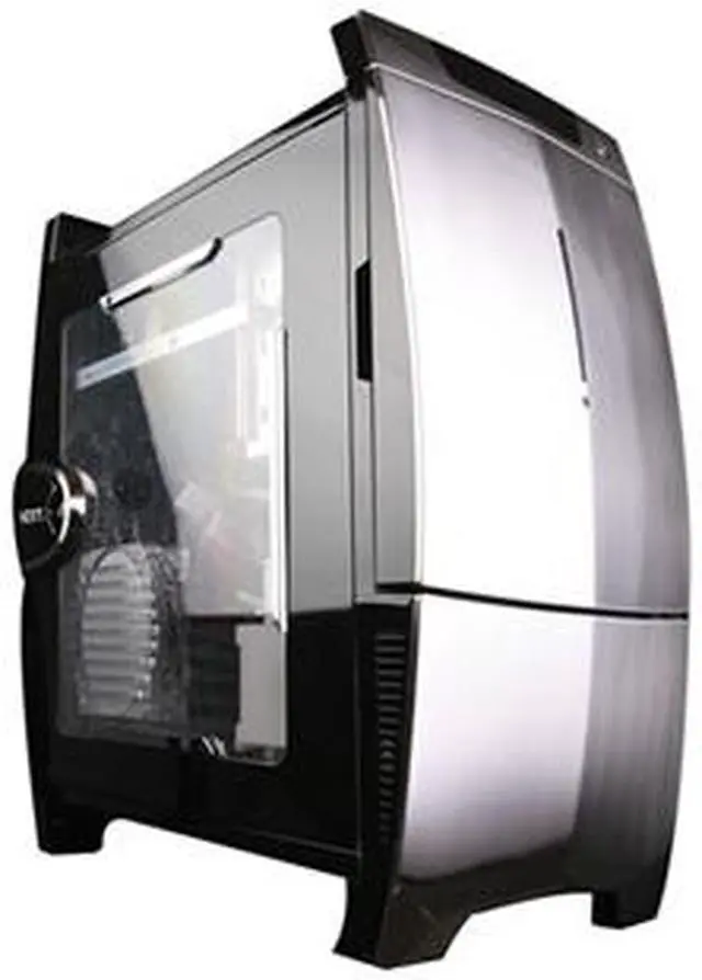 Alt view image 15 of 15 - NZXT LEXA-NP Black/ Silver Aluminum Construction 
Plastic Front Panel ATX Mid Tower Computer Case