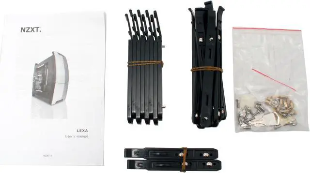 Alt view image 12 of 15 - NZXT LEXA-NP Black/ Silver Aluminum Construction 
Plastic Front Panel ATX Mid Tower Computer Case