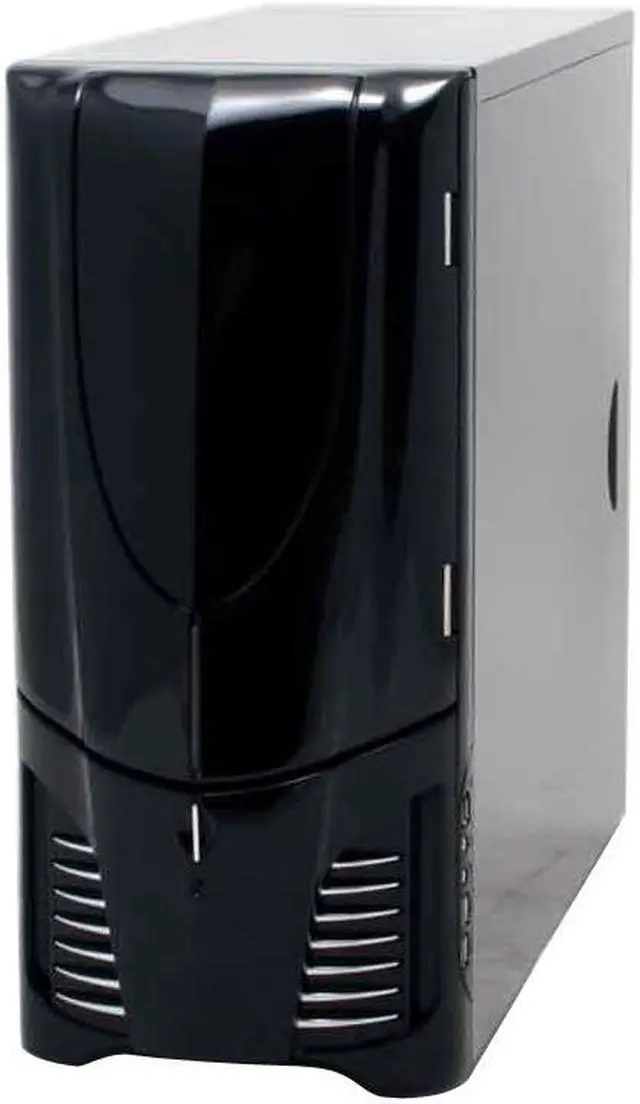 Alt view image 3 of 17 - NZXT APOLLO BLACK Black SECC Steel Chassis ATX Mid Tower Computer Case 400W Power Supply