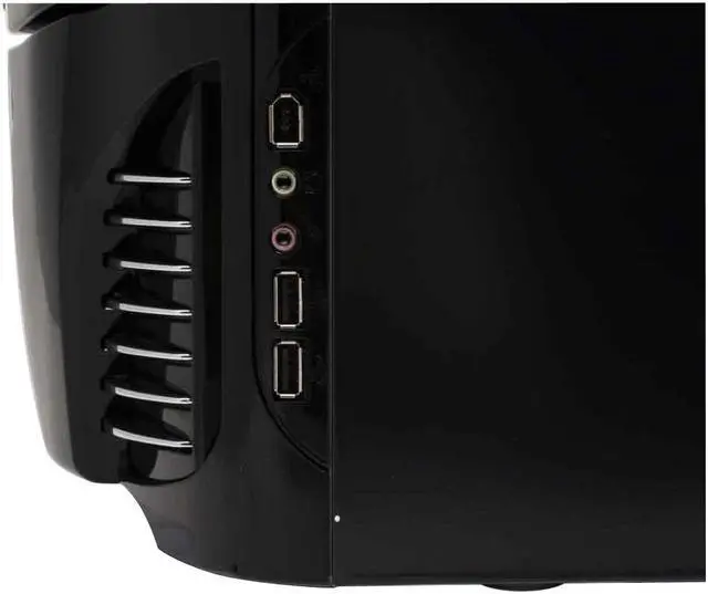 Alt view image 8 of 17 - NZXT APOLLO BLACK Black SECC Steel Chassis ATX Mid Tower Computer Case 400W Power Supply