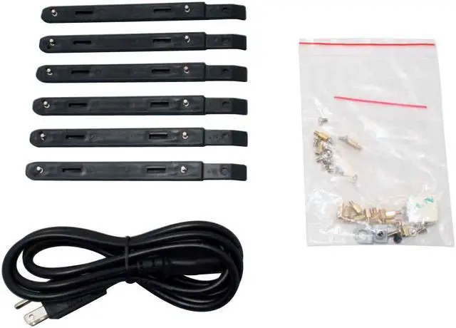 Alt view image 16 of 17 - NZXT APOLLO BLACK Black SECC Steel Chassis ATX Mid Tower Computer Case 400W Power Supply