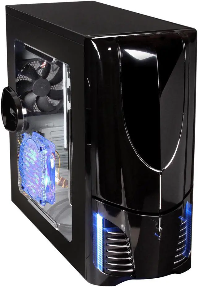 Main image of NZXT Apollo Black SECC Steel Chassis ATX Mid Tower Computer Case