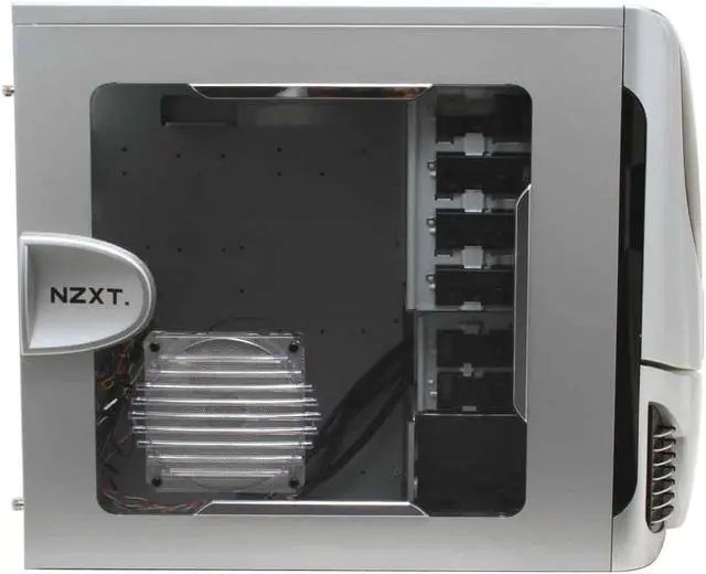Alt view image 6 of 16 - NZXT Apollo SILVER NP Silver SECC Steel Chassis ATX Mid Tower Computer Case