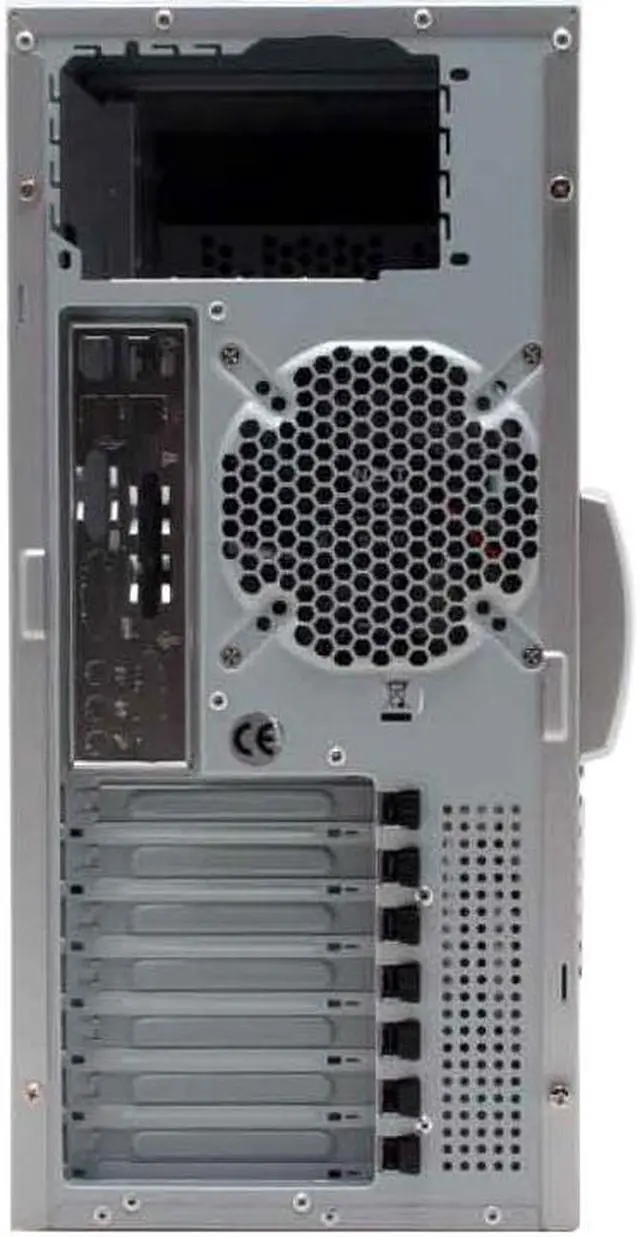 Alt view image 9 of 16 - NZXT Apollo SILVER NP Silver SECC Steel Chassis ATX Mid Tower Computer Case