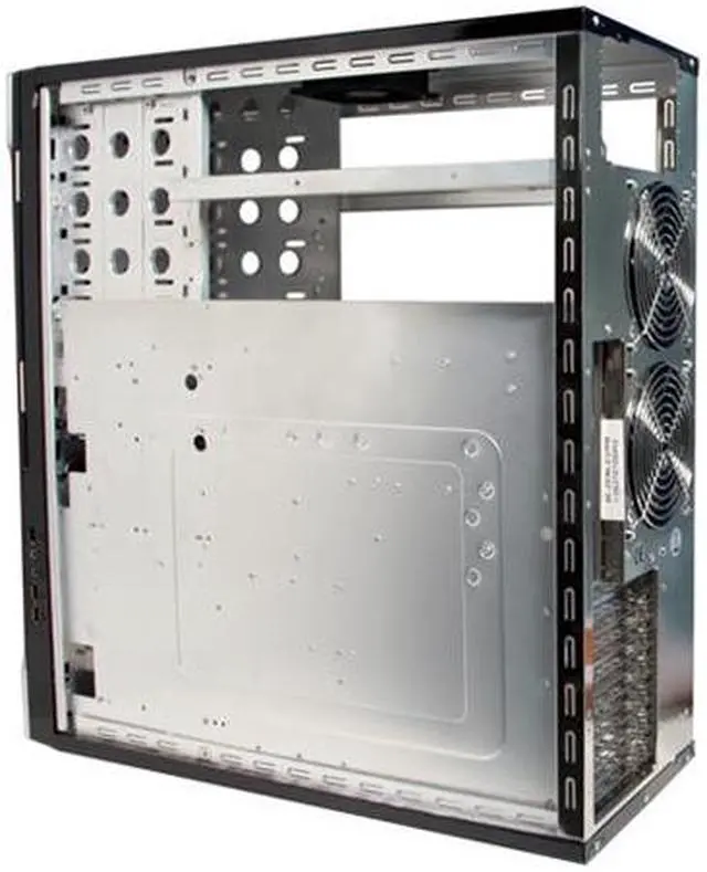 Alt view image 11 of 19 - NZXT Zero Black/Silver Aluminum ATX Full Tower Computer Case