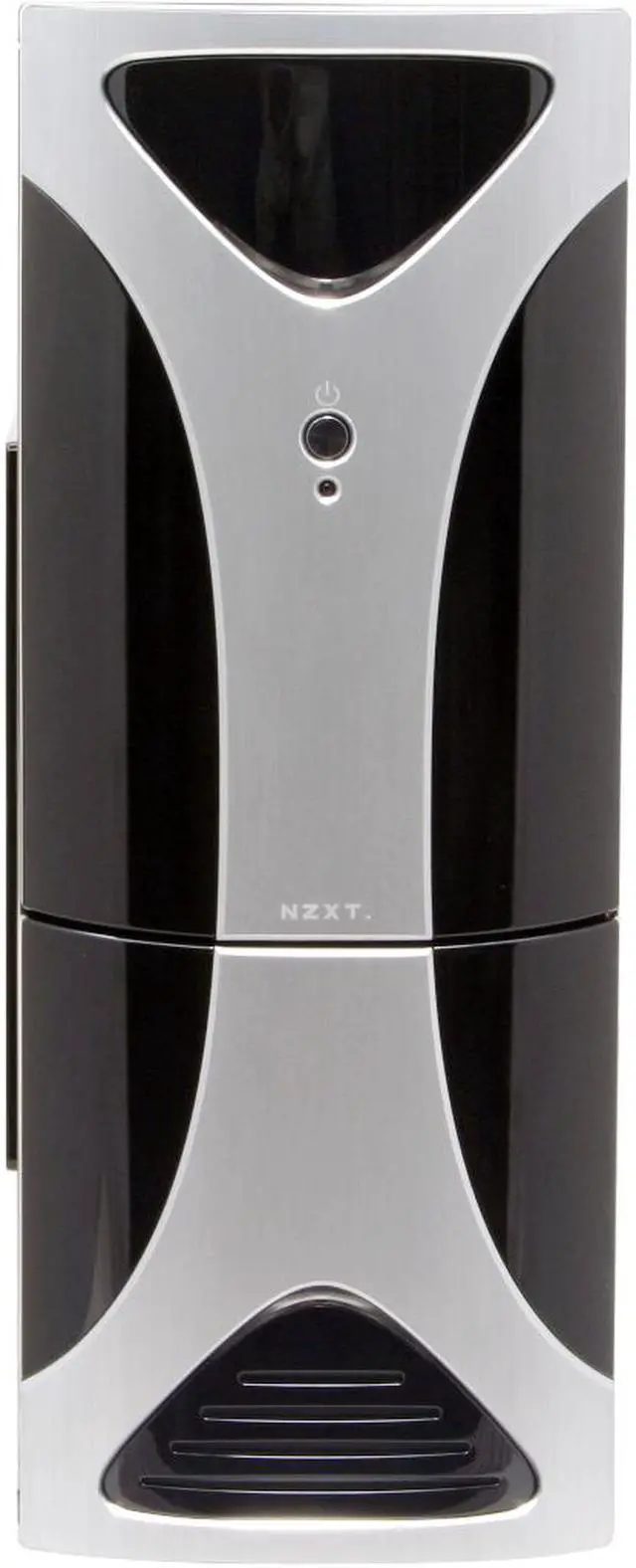 Alt view image 2 of 19 - NZXT Zero Black/Silver Aluminum ATX Full Tower Computer Case