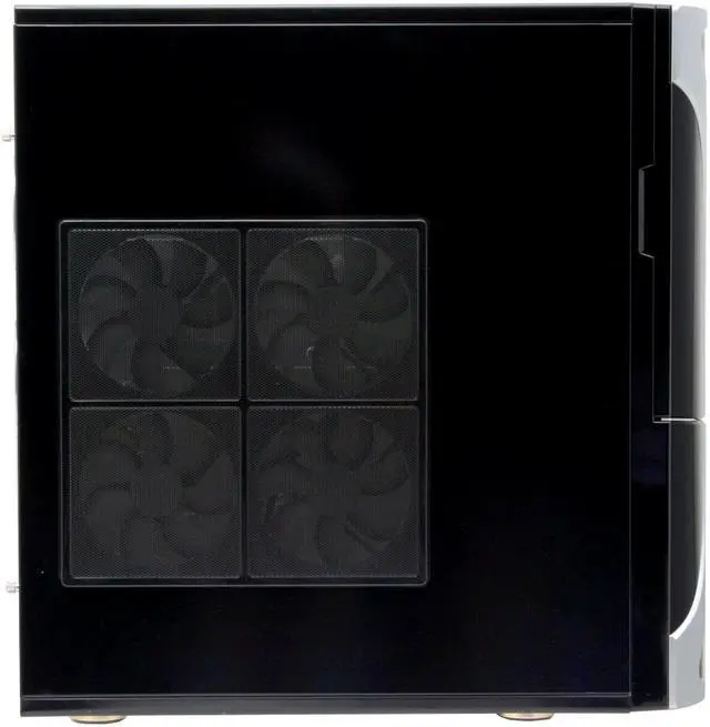 Alt view image 7 of 19 - NZXT Zero Black/Silver Aluminum ATX Full Tower Computer Case