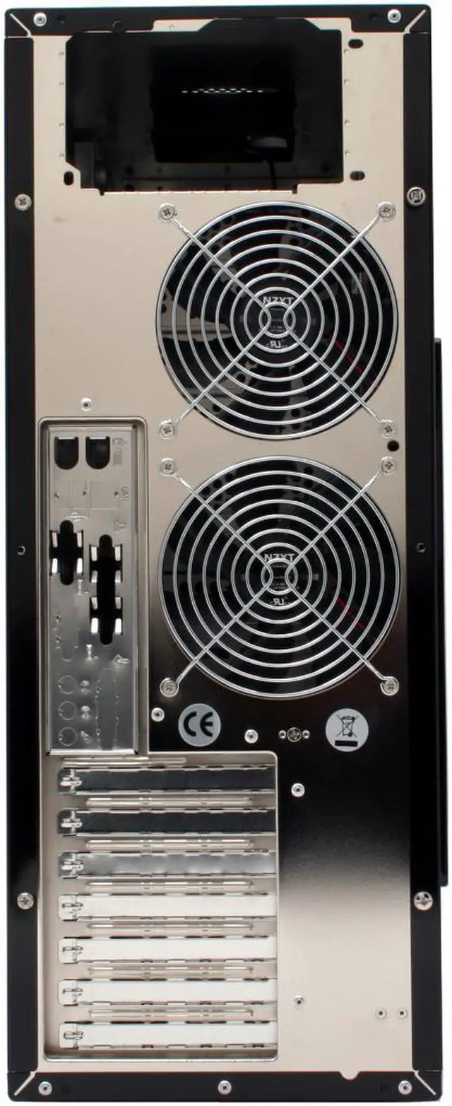 Alt view image 17 of 19 - NZXT Zero Black/Silver Aluminum ATX Full Tower Computer Case