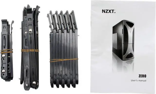 Alt view image 19 of 19 - NZXT Zero Black/Silver Aluminum ATX Full Tower Computer Case