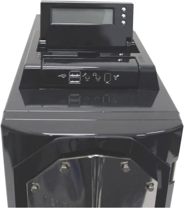 Alt view image 5 of 12 - NZXT Nemesis Elite Black Aluminum ATX Mid Tower Computer Case