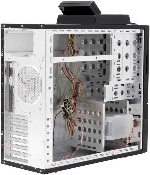 Alt view image 10 of 12 - NZXT Nemesis Elite Black Aluminum ATX Mid Tower Computer Case